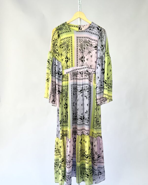 Vestido colorido estampado TEE MATCH - P - VENDIDO SISTEMA OTO