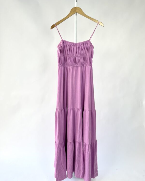 Vestido longo malha lilas DRESS TO - P - VENDIDO SISTEMA OTO