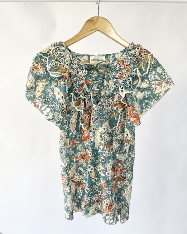 Blusa colorida laise ANTIK BATIK - P - VENDIDO SISTEMA OTO