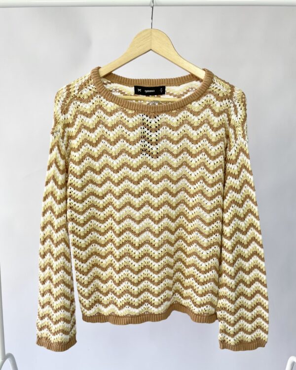 Blusa manga longa crochet HERING - P *nunca usado* - VENDIDO SISTEMA OTTO