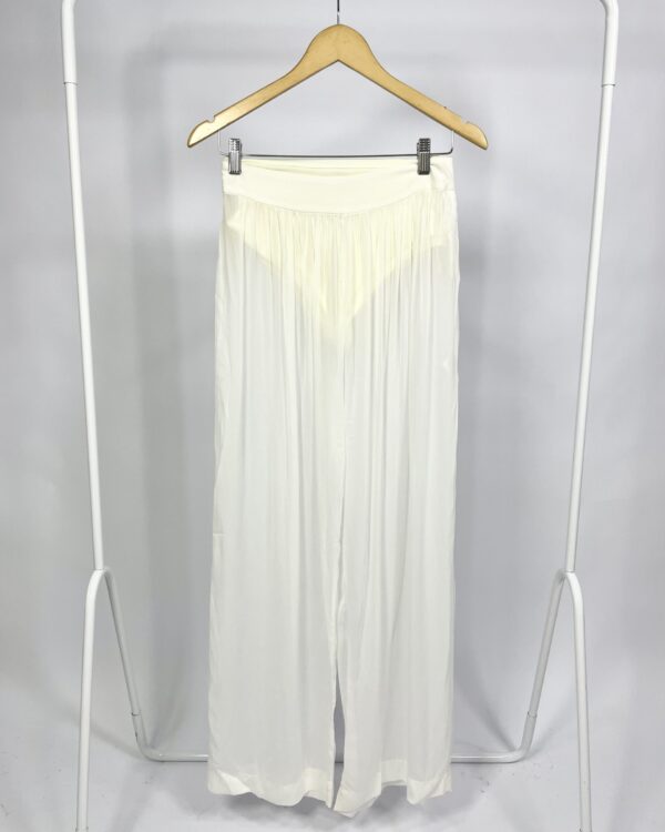 Calça branca transparente HORTO + NK - 36 *nunca usado* - VENDIDO SISTEMA OTO