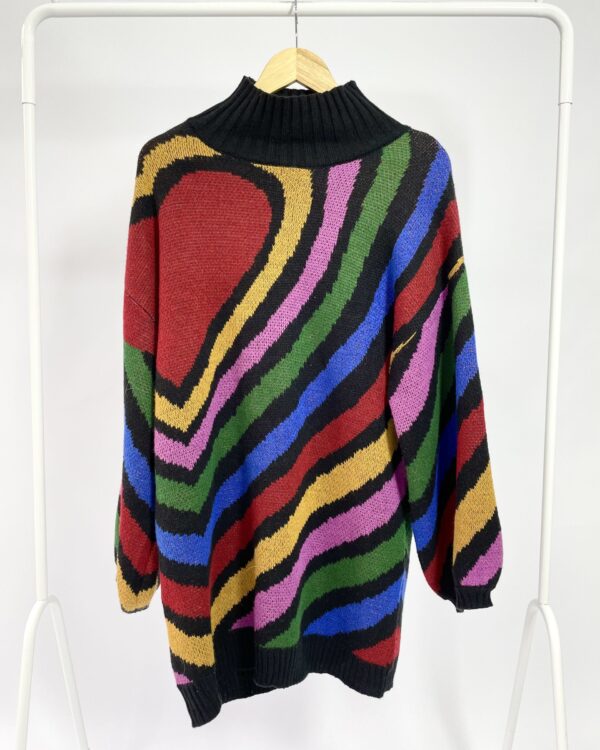 Casaco colorido de tricot FARM - GG - VENDIDO SISTEMA OTO