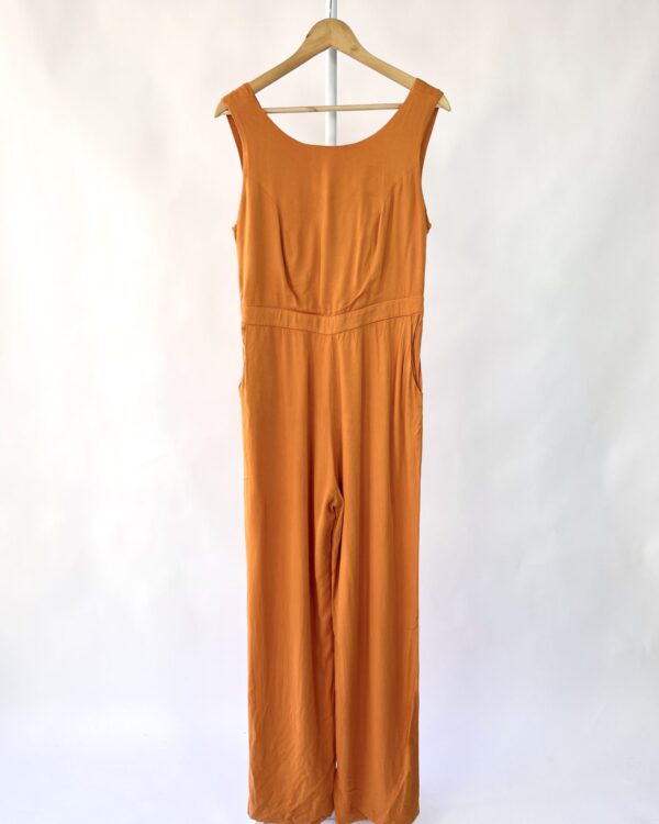 Macacão caramelo longo LIZIE - G - VENDIDO SISTEMA OTTO