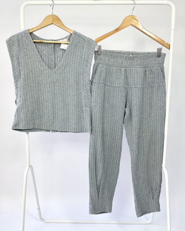 Conjunnto azul algodão OSS - M - VENDIDO SIST OTO