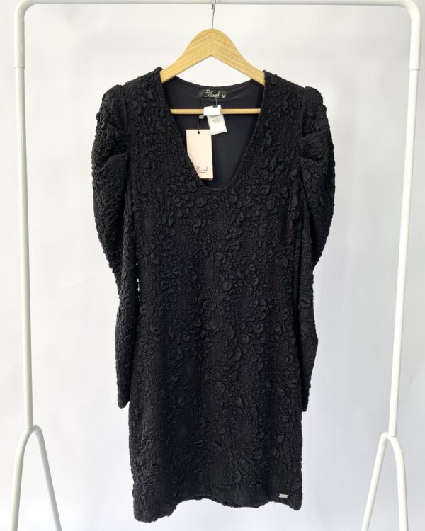 Vestido preto curto manga BLESSED - M *NUNCA USADO* VENDIDO SISTEMA OTO