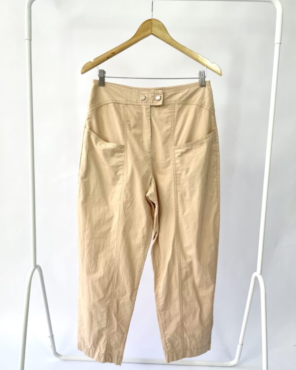 Calça bege algodão ANIMALE - 40 - VENDIDO SISTEMA OTO
