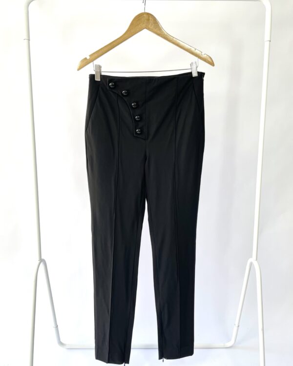 Calça preta com bolas ABRAND - 38 - VENDIDO SISTEMA OTO