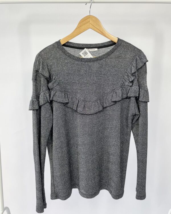 Blusa de tricot com fios de lurex ZARA - M