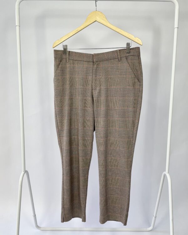 Calça alfaiataria xadrex ZARA - GG - VENDIDO SISTEMA OTO