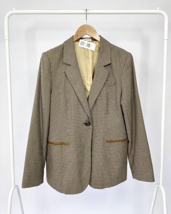 Blazer xadrez ELLE ET LUI - 46 - VENDIDO SISTEMA OTO