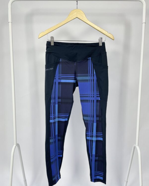 Legging azul detalhes lateral TRACK FIELD - G - vendido sistema oto