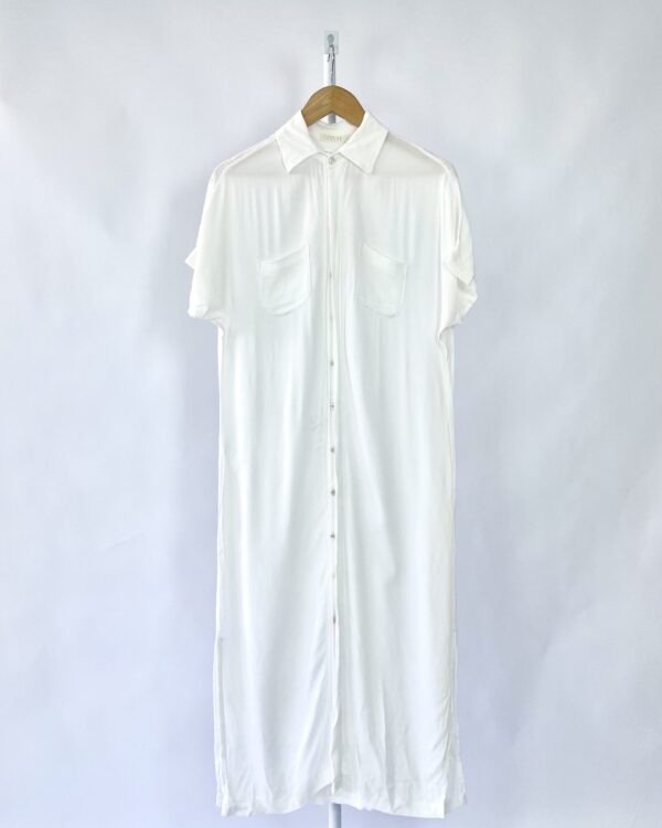 Chemise branca JUNIOR COSTA - P - VENDIDO SISTEMA OTO