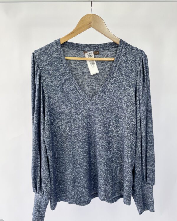 Blusa manga azul MIXED - G - VENDIDO SIST OTO