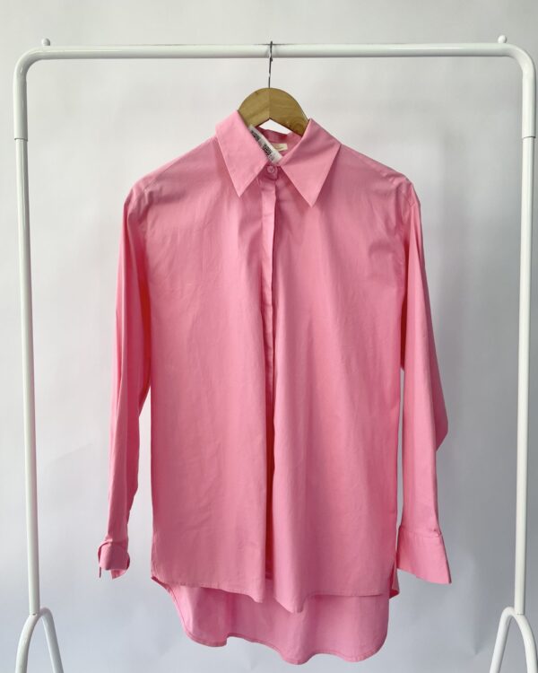 Camisa algodao rosa NV - P - VENDIDO SISTEMA OTO