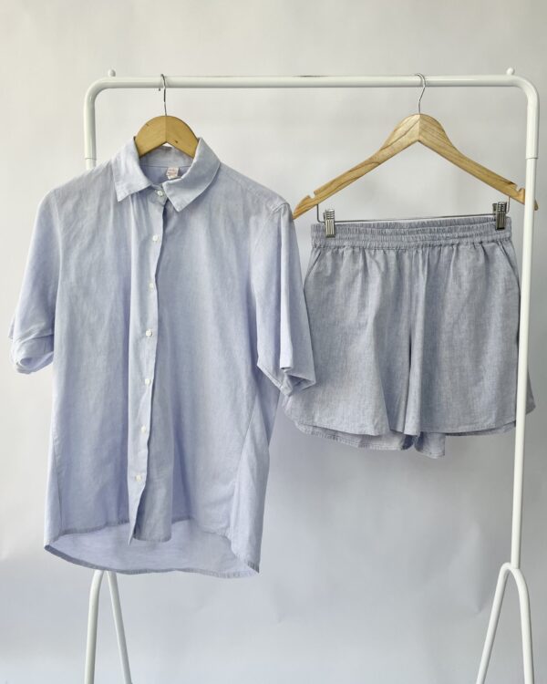 Conjunto linho short e blusa DYE ME - G