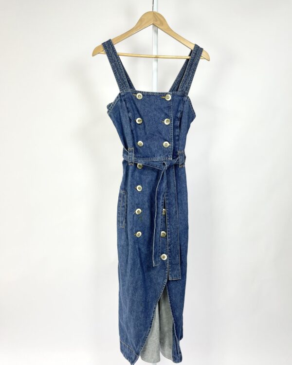 Vestido jeans botões DRESS TO - 40 - VENDIDO SISTEMA OTO