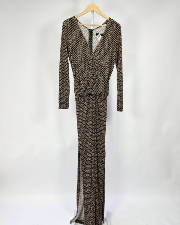 Vestido preto estampado ANIMALE - M *nunca usado* - VENDIDO SISTEMA OTO