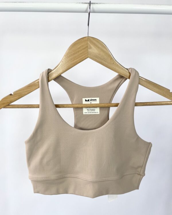 Top bege VIMM - P VENDIDO SISTEMA OTO