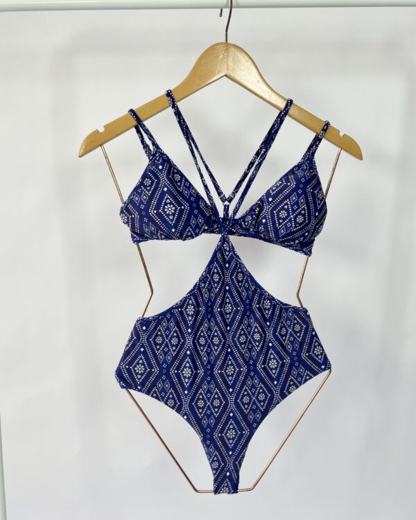 Maiô azul estampado MARIA FILO - P