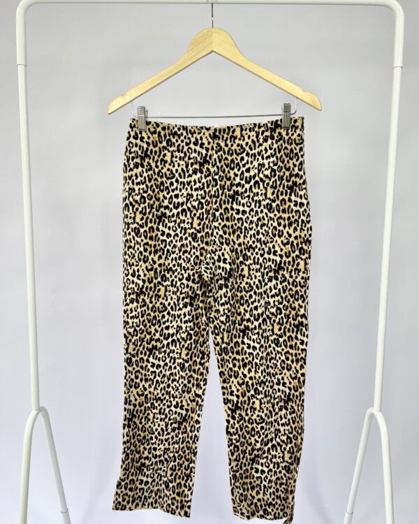 Calça onça ZARA - P - VENDIDO SISTEMA OTO