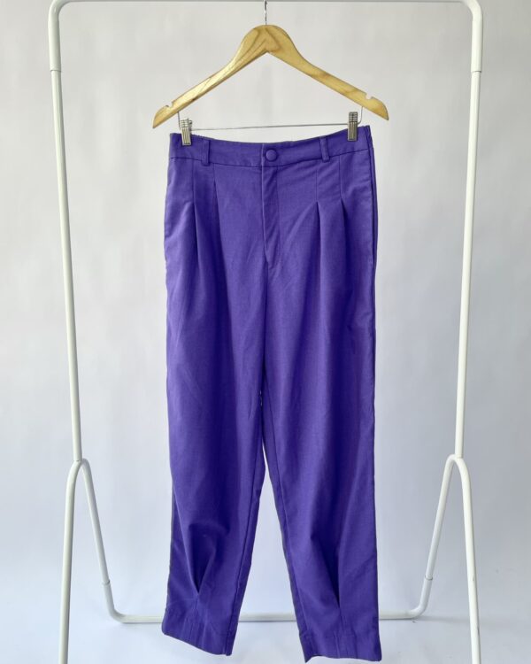Calça linho lilás FARM - M - VENDIDO SISTEMA OTO