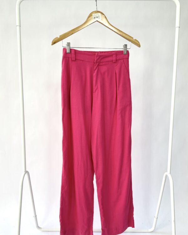 Calça rosa linho LOJA TRÊS -PP - VENDIDO SISTEMA OTO