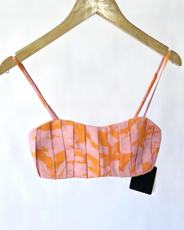 Top salmão e laranja ANIMALE - 38 *nunca usado* - VENDIDO SISTEMA OTO