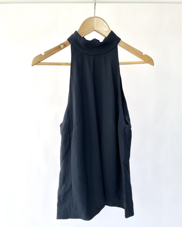 Blusa azul marinho ANIMALE - 40 *nunca usado* - VENDIDO SISTEMA OTO