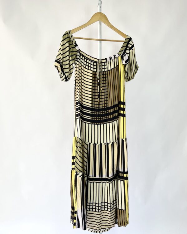 Vestido longo cores ANIMALE - 38 - VENDIDO SIST OTO