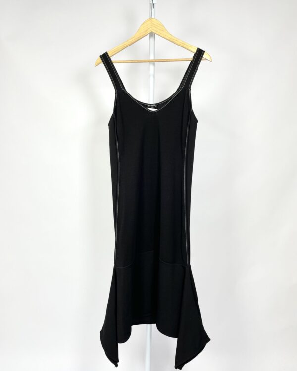 Vestido preto com pesponto LE LIS BLANC  - P - VENDIDO SISTEMA OTO