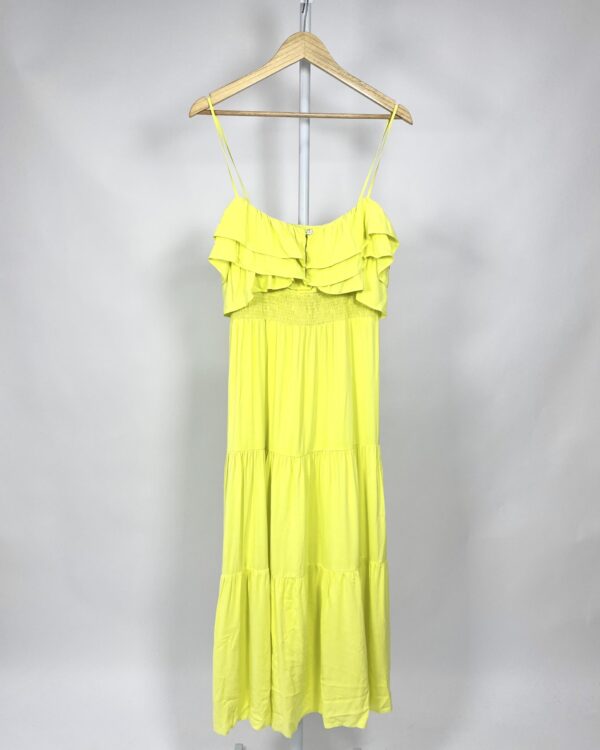 Vestido babados amarelo MARIA FILÓ - P *nunca usado* - VENDIDO SISTEMA OTTO