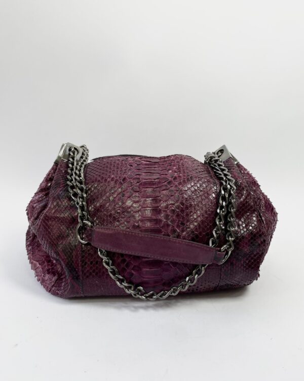 Bolsa bordo croco alças correntes ANIMALE - VENDIDO SISTEMA OTO