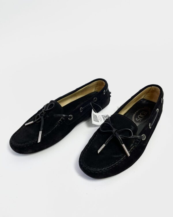 Mocassim veludo preto TOD´S - 35 - VENDIDO SISTEMA OTO