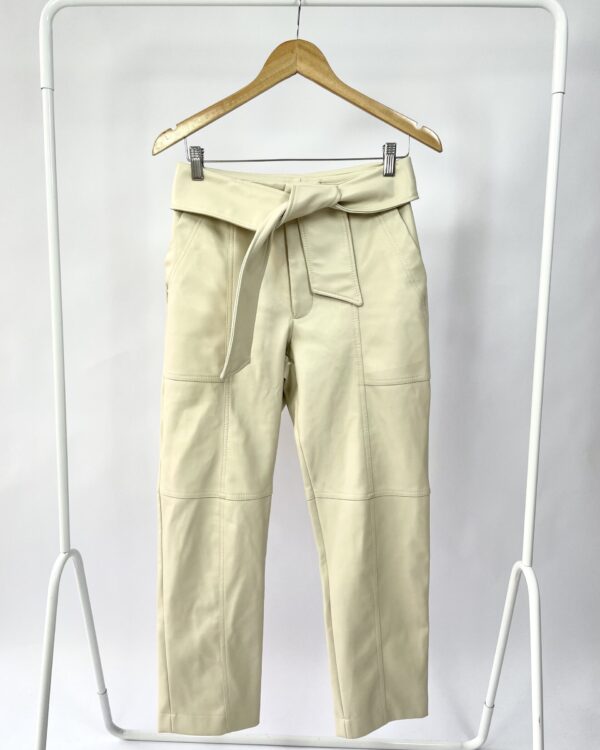 Calça gelo couro p.u LEELOO - 38-VENDIDO SISTEMA OTTO