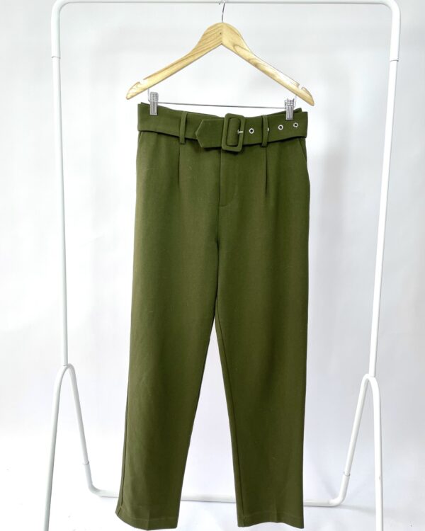 Calça verde musgo DUDALINA - 38 VENDIDO SISTEMA OTO