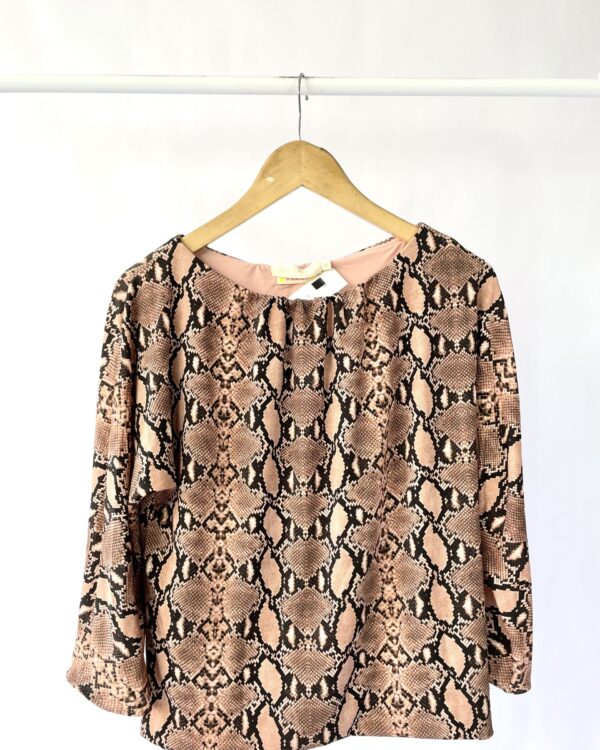 Blusa cobra manga CRIS BARROS -40 - VENDIDO SISTEMA OTTO