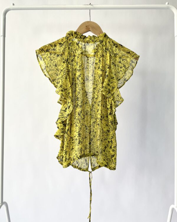 Blusa seda animal print ANIMALE  -36