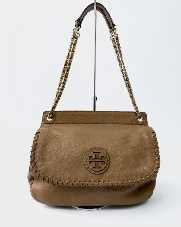 Bolsa marrom média TORY BURCH - VENDIDO SIST OTO