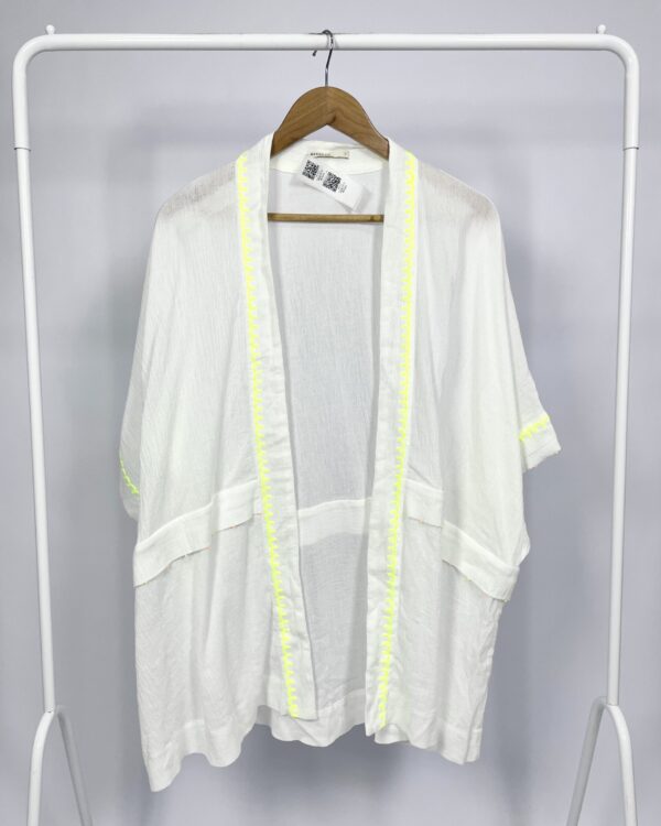 Kimono branco DRESS TO - P - VENDIDO SISTEMA OTO