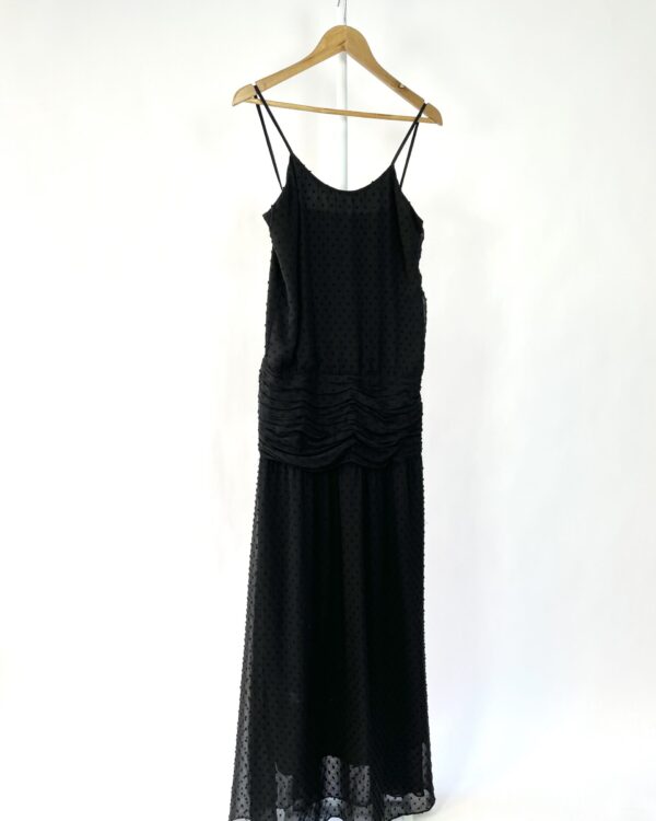 Vestido longo preto ATEEN - 40 - VENDIDO SISTEMA OTO