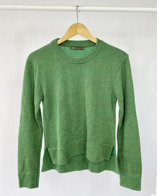 Casaco verde fios de lurex BOBO - M - VENDIDO SISTEMA OTTO