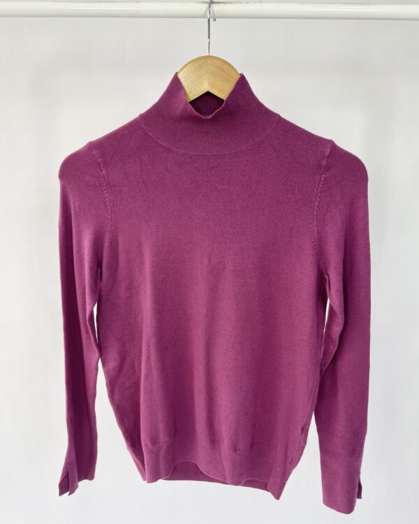 Casaco lã roxo ZARA - P VENDIDO SISTEMA OTTO