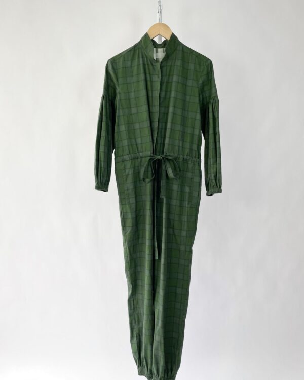 Macacao verde xadrez ANDREA MARQUES - 38 - VENDIDO SISTEMA OTO