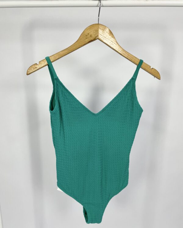 Body verde CIA MARITIMA - M - VENDIDO SISTEMA OTO