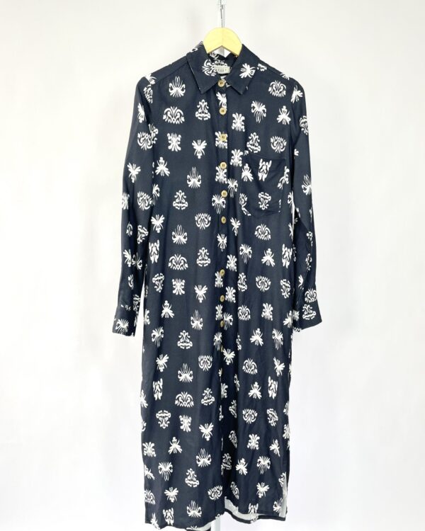 Chemise azul com estamp GII - P - VENDIDO SISTEMA OTO