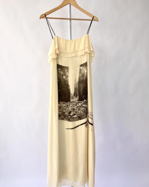Vestido off white com estampa ANIMALE - 44 - VENDIDO SISTEMA OTO