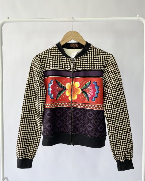 Casaco malha mix estampa A BRAND - 34 - VENDIDO SISTEMA OTO