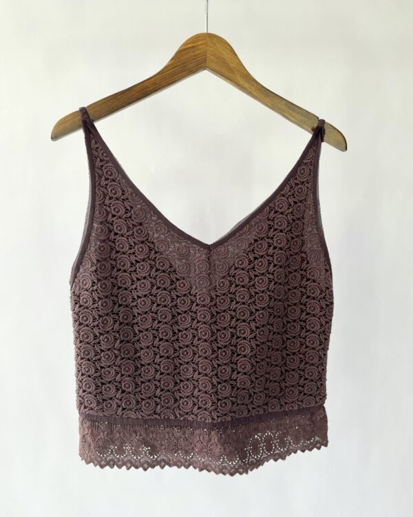 Regata roxa renda ANIMALE  -36