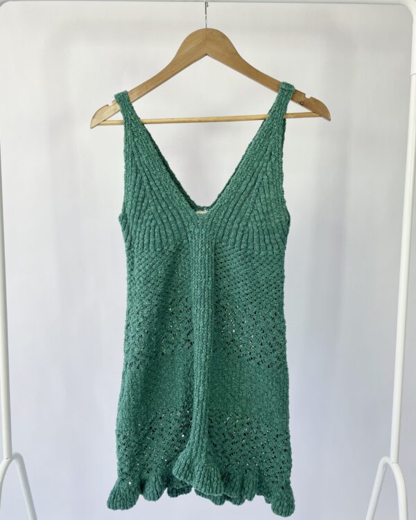 Vestido curto tricot NV - P - VENDIDO SISTEMA OTO