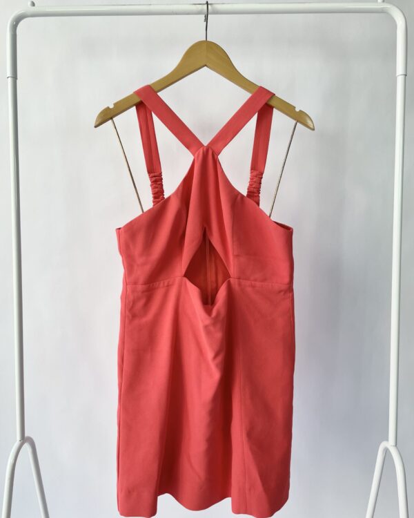 Vestido vermelho curto com decote AGILITÁ - 40 - VENDIDO SISTEMA OTO